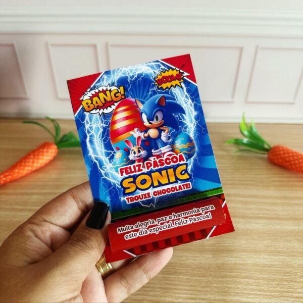 Kit Páscoa Sonic (Pamella) - Imagem 7