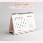 Calendário de Mesa 2025 | Elegante (Ve Bernadi) - Imagem 2