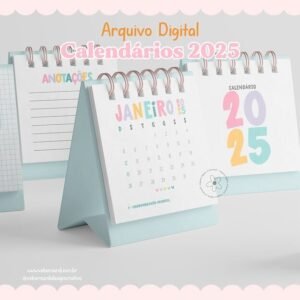 Calendário de Mesa 2025 | Color (Ve Bernadi)