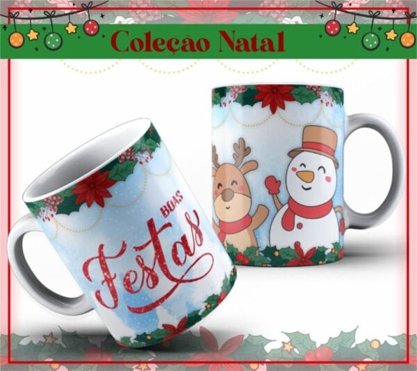 Combo Natal - Arquivos de Corte + Canecas - Imagem 8