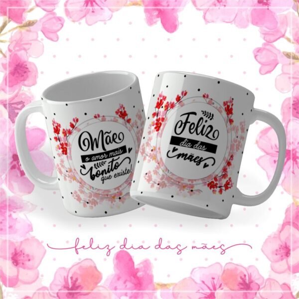 Kit Floral Mãe - Estampas p/Canecas - Imagem 10