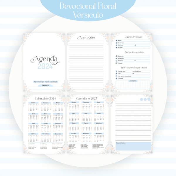 Combo Devocional Floral - Encadernação (Pamella) - Imagem 8