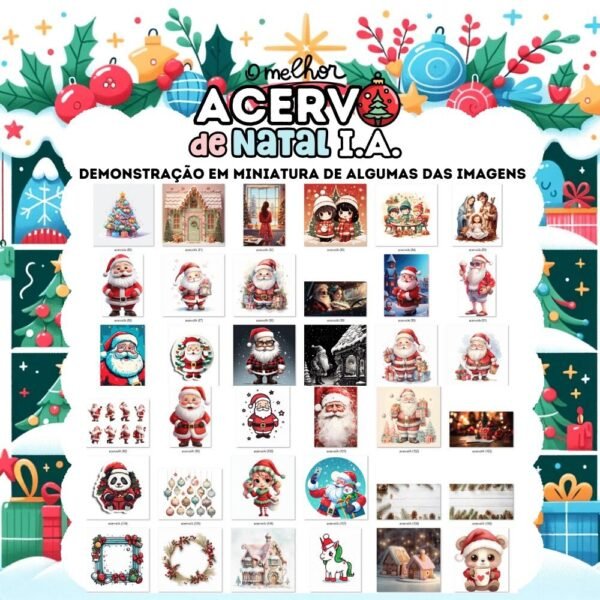 Acervo de Natal I.A. 200 imagens (Pandoca) - Imagem 6