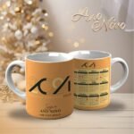 Pacote de Artes Canecas Personalizadas - Ano Novo 2024 V23 (Vintage) - Imagem 13