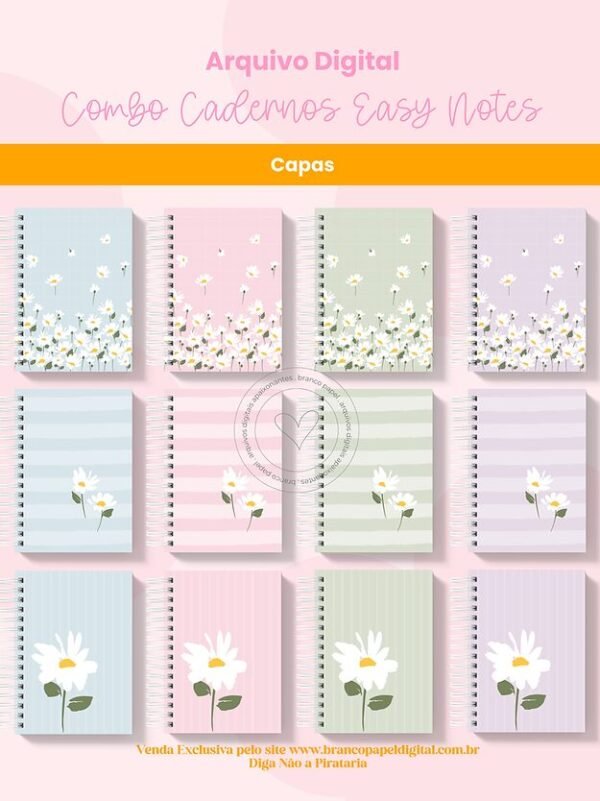 Combo Cadernos Easy Notes - Imagem 2
