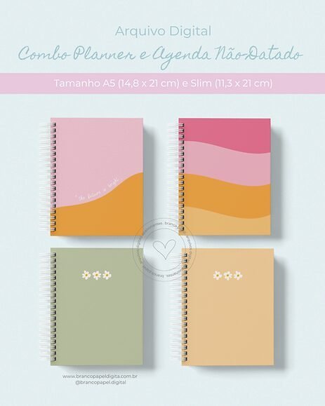 855f52_51cf3043bd644eb5bb6b207cf702b0b9mv2-1.jpg Combo Planner e Agenda Não-Datado - A5 e Slim (Branco Papel) - Imagem 3