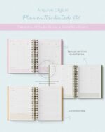 Combo Planner e Agenda Não-Datado - A5 e Slim (Branco Papel) - Imagem 9