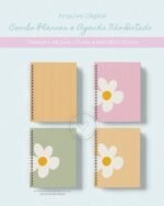 Combo Planner e Agenda Não-Datado - A5 e Slim (Branco Papel) - Imagem 4