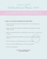 Calendário Mesa 2024 (Branco Papel) - Imagem 6