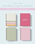 Combo Planner e Agenda Não-Datado - A5 e Slim (Branco Papel) - Imagem 5