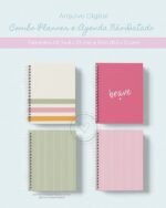Combo Planner e Agenda Não-Datado - A5 e Slim (Branco Papel) - Imagem 5