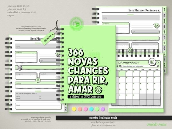 Tech | Combo Planners | 2024 - Imagem 1