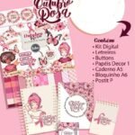 Outubro Rosa - Ilustrações + Encadernação