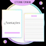 Combo Lettering Feminino - Encadernação - Imagem 9