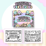 COMBO Colorindo Versiculos - Livros de Colorir (Pamella Vieira) - Imagem 3