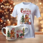 Pacotes de Artes Canecas | Camisetas Personalizadas - Natal V23 (Vintage) - Imagem 9