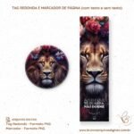 Capas Seja Forte e Corajosa Leão para Bíblias e Devocional - Imagem 9