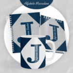 Coleção Alfabeto Masculino - 5 Modelos (Pamella) - Imagem 3