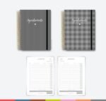 COMBO com 20 capas em PNG, 7 miolos de agendamento datado 2024 - Imagem 2