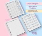 Caderno de Pedidos Permanente Neutro 2024 (Rafa) - Imagem 3
