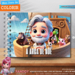 A Arca de Noé - Livro de Colorir