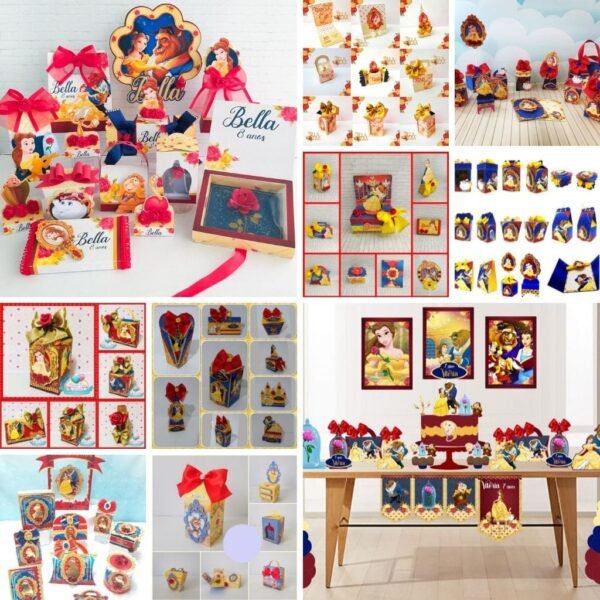 A Bela e a Fera - Coletivas Festa Pronta - Imagem 1
