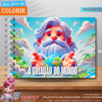 A Criação do Mundo - Livro de Colorir
