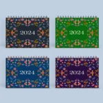 Capas para Calendário 2024 | Flores da Noite - Imagem 3
