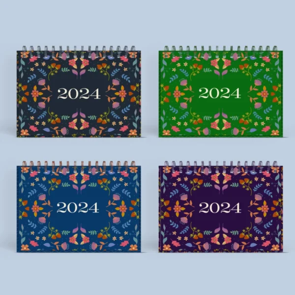 Capas para Calendário 2024 | Flores da Noite - Imagem 3