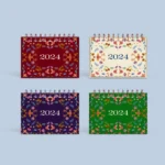 Capas para Calendário 2024 | Flores da Noite - Imagem 4