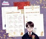 Miolo Agenda 2024 Harry Potter - (Dona Serifa)