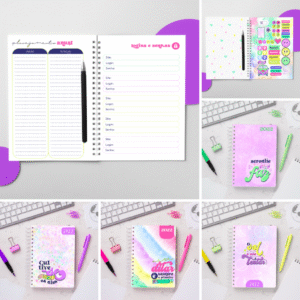 Kit Agendas Vsco Girl (A5 Datada 2022)