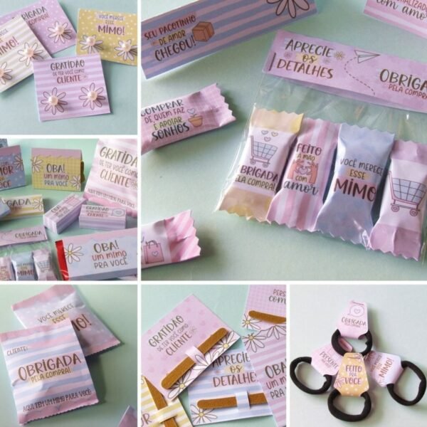 Kit Mimos Fofos Clientes - Imagem 1