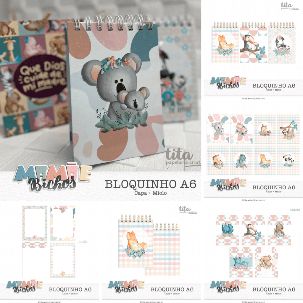 ANUNCIOS-SITE-5 Mamãe Bicho - Bloquinhos + Ilustrações + Papéis - Imagem 1