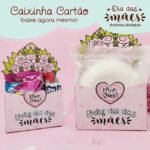 Caixinha Cartão + Conchinha Brincos