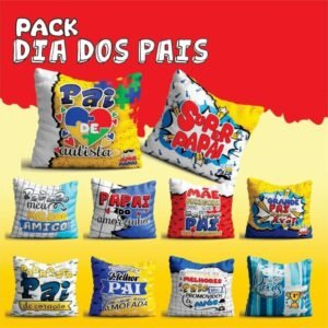 Pack Estampas Almofadas  - Dia dos Pais