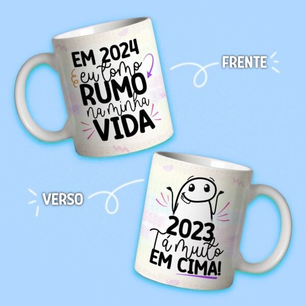 Canecas + Kit Digital Flork Feed - Abacaxi Sublimatico - Imagem 3