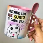Canecas + Kit Digital Flork Feed - Abacaxi Sublimatico - Imagem 7