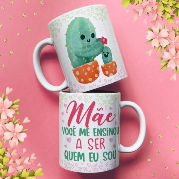 Estampas Canecas - Dia das Mães Cactos - Imagem 7