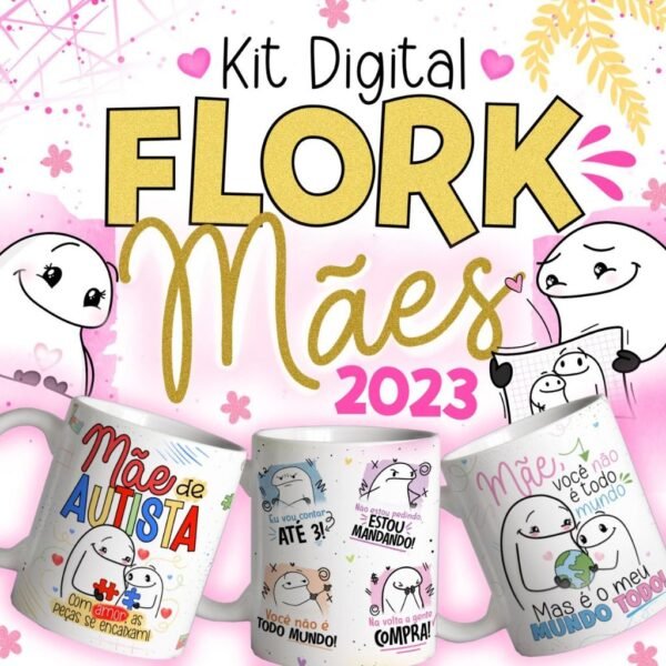 Estampas Canecas - Flork Mães 2023 - Imagem 1