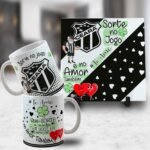 Kit Artes para Canecas + Azulejos - Namorado(A) Sortudo(A) Times - Sem Foto 2023 - Imagem 10