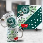 Kit Artes para Canecas + Azulejos - Namorado(A) Sortudo(A) Times - Sem Foto 2023 - Imagem 12