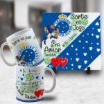 Kit Artes para Canecas + Azulejos - Namorado(A) Sortudo(A) Times - Sem Foto 2023 - Imagem 13