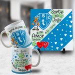 Kit Artes para Canecas + Azulejos - Namorado(A) Sortudo(A) Times - Sem Foto 2023 - Imagem 25