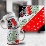 Kit Artes para Canecas + Azulejos - Namorado(A) Sortudo(A) Times - Sem Foto 2023 - Imagem 27