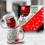 Kit Artes para Canecas + Azulejos - Namorado(A) Sortudo(A) Times - Sem Foto 2023 - Imagem 4