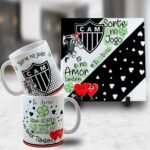 Kit Artes para Canecas + Azulejos - Namorado(A) Sortudo(A) Times - Sem Foto 2023 - Imagem 5