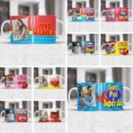 10 Estampas Canecas - Super Avós