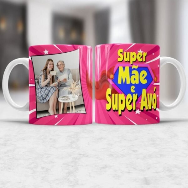 10 Estampas Canecas - Super Avós - Imagem 8