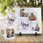 Estampas Canecas + Azulejos Fotos - Vovó e Vovô - Imagem 2